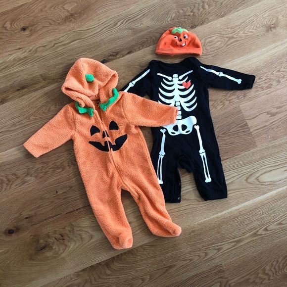 Other - Pumpkin and Skeleton Halloween Costume Bundle